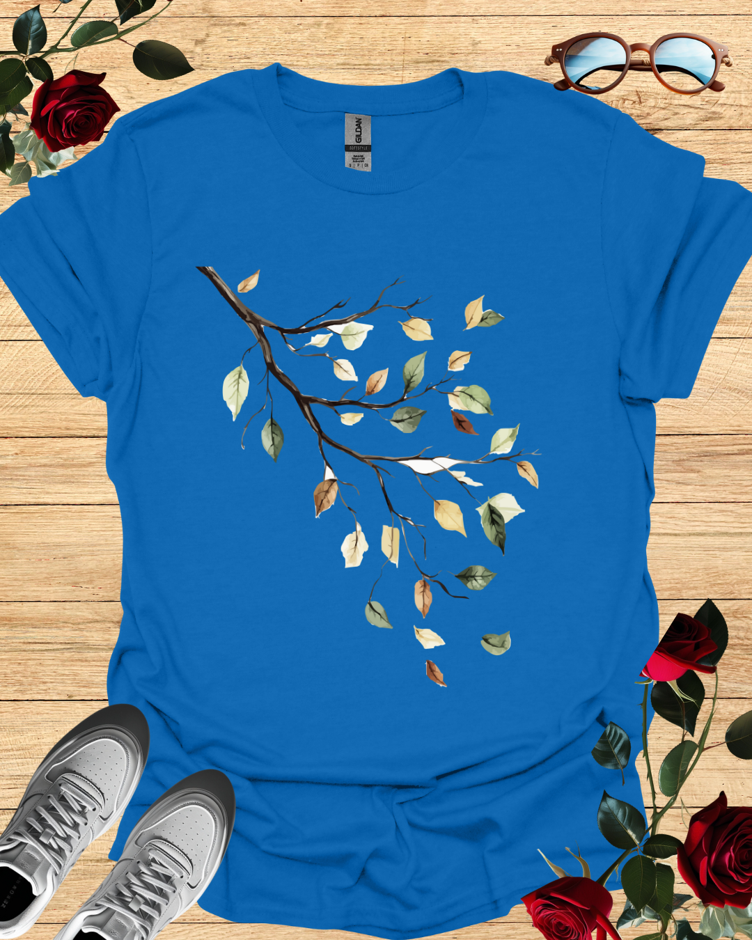 Tree Branch – Nature-Inspired T-Shirt in Long & Short Sleeve Styles Printify