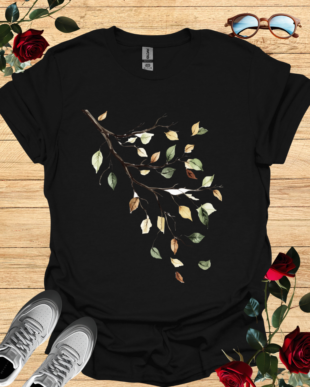 Tree Branch – Nature-Inspired T-Shirt in Long & Short Sleeve Styles Printify