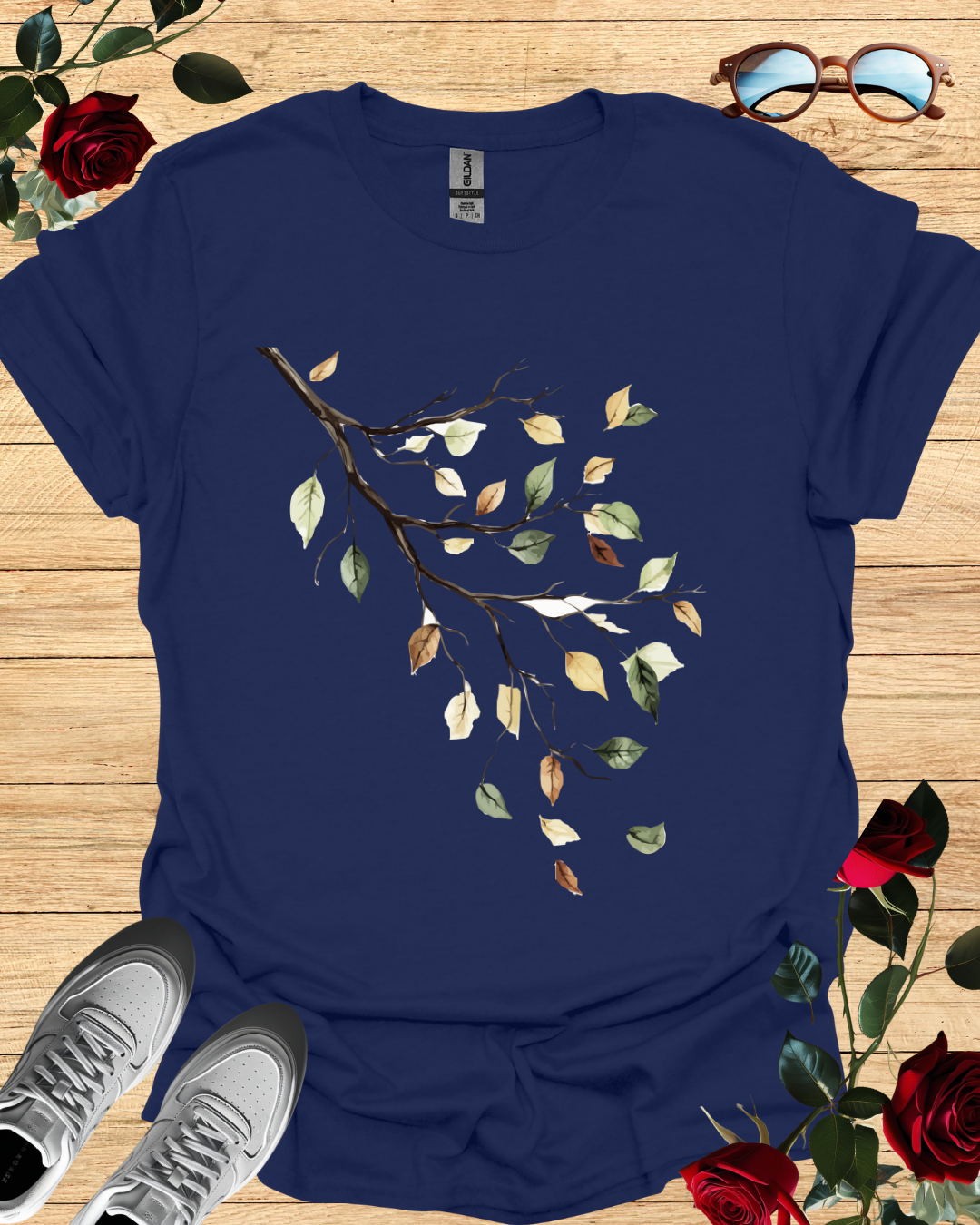 Tree Branch – Nature-Inspired T-Shirt in Long & Short Sleeve Styles Printify