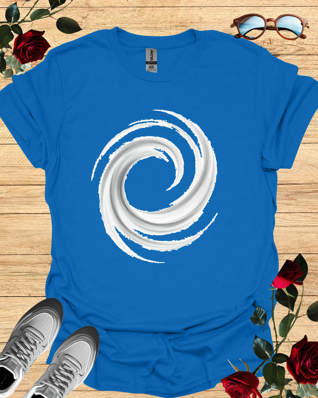 Swirl – Stylish T-Shirt in Long & Short Sleeve Designs Printify