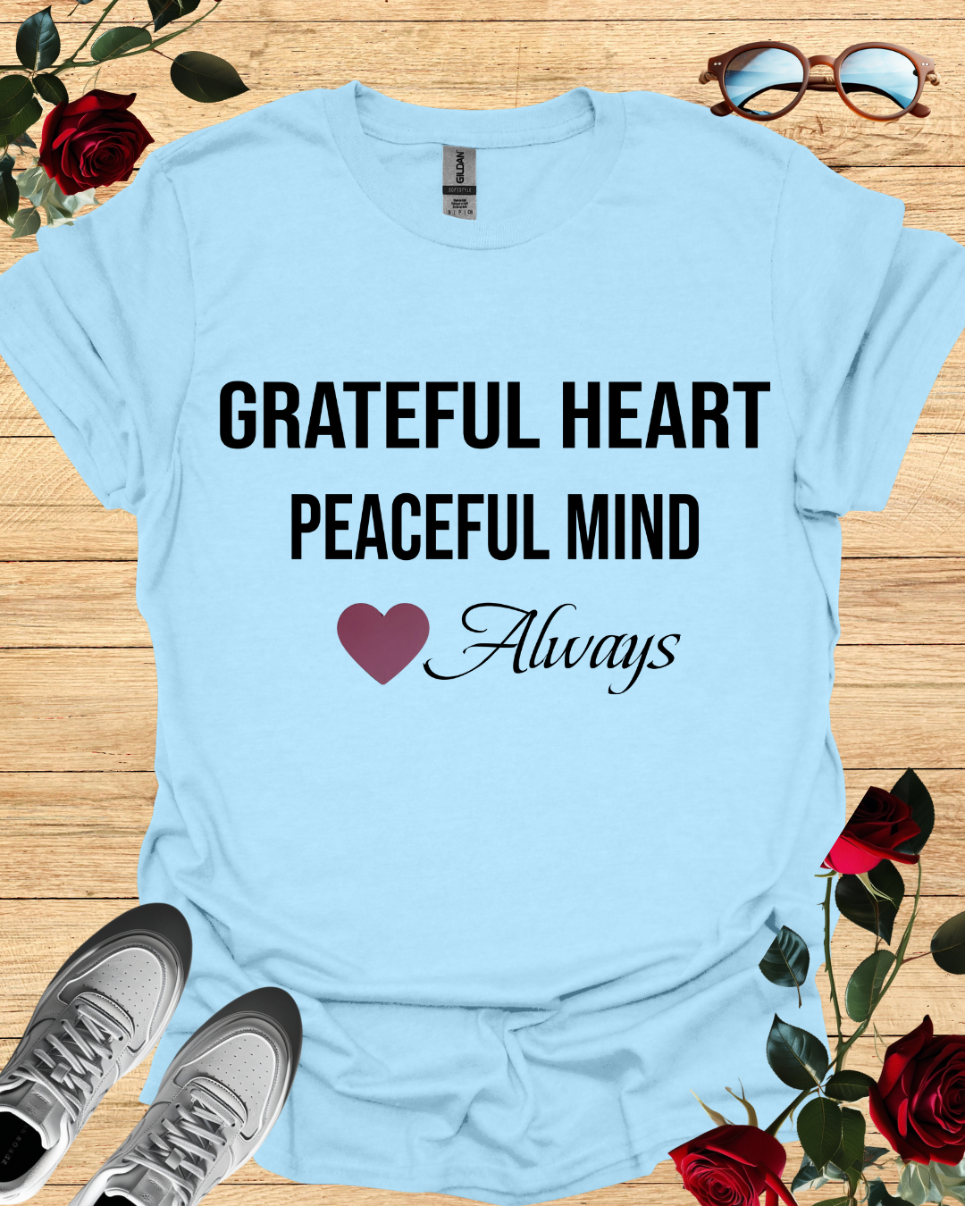 Graceful heart peaceful mind always