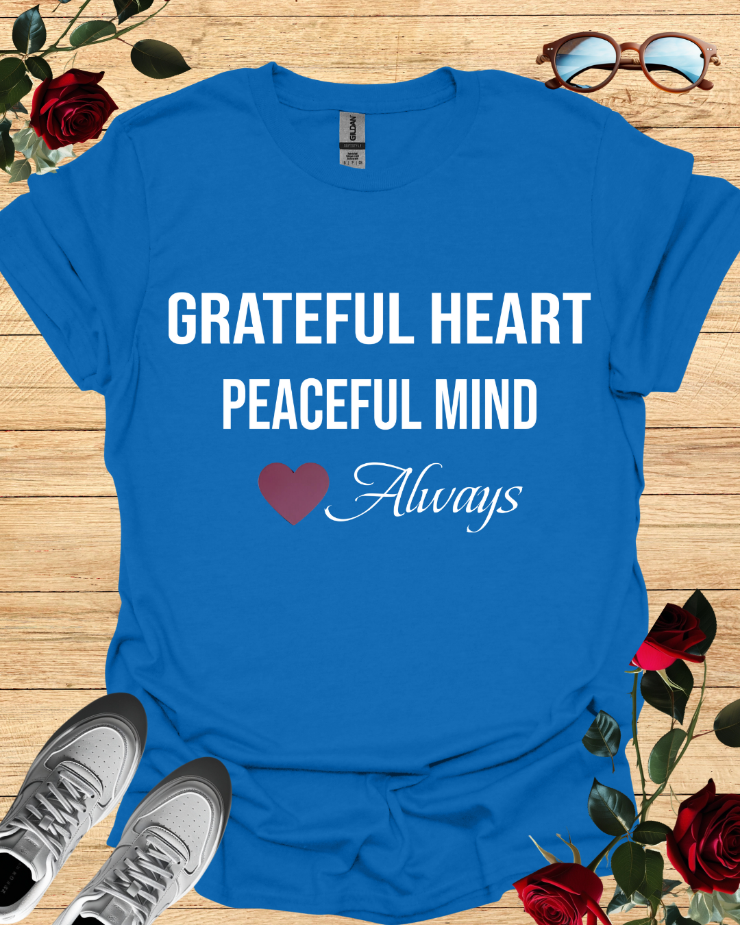 Graceful heart peaceful mind always