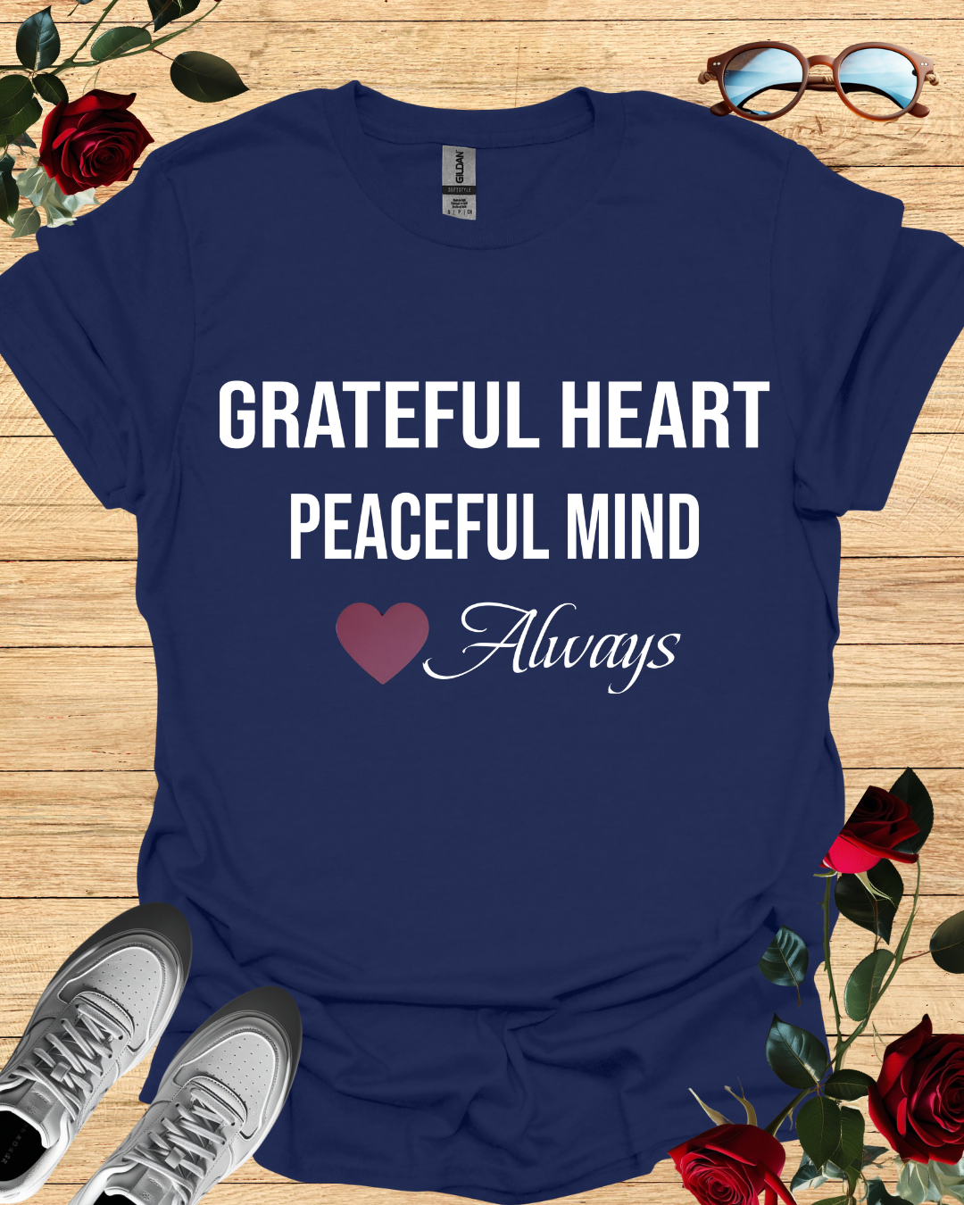 Graceful heart peaceful mind always