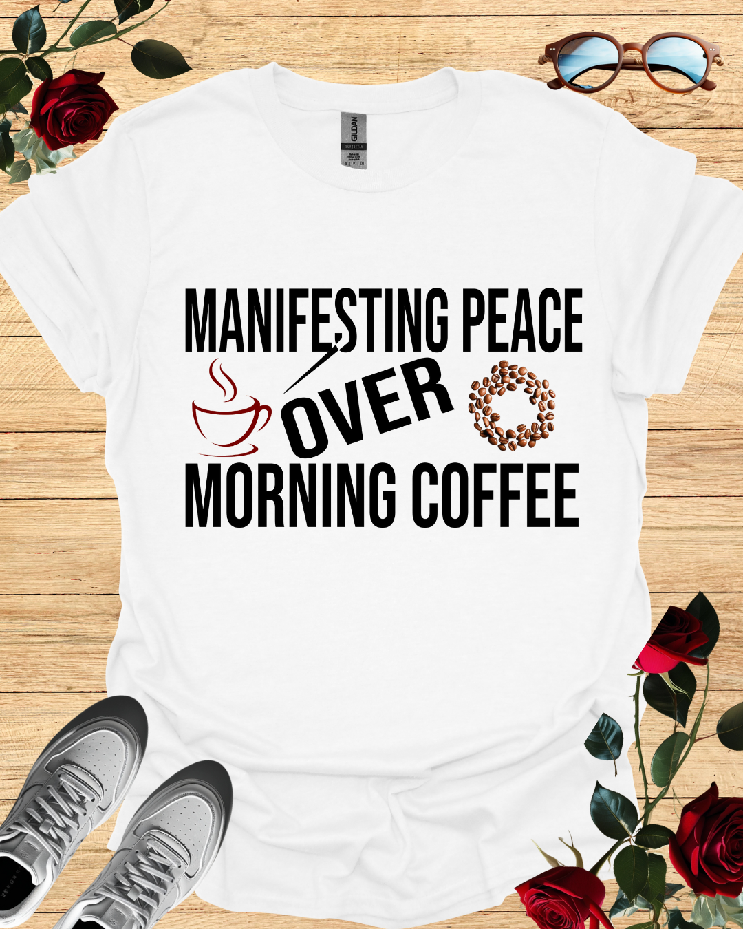 Manifesting peace over morning coffee