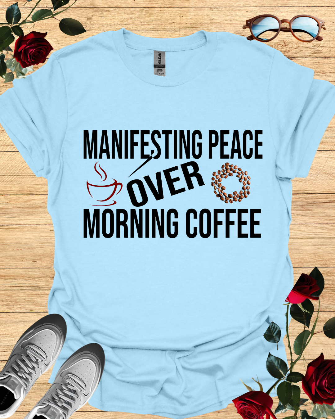 Manifesting peace over morning coffee