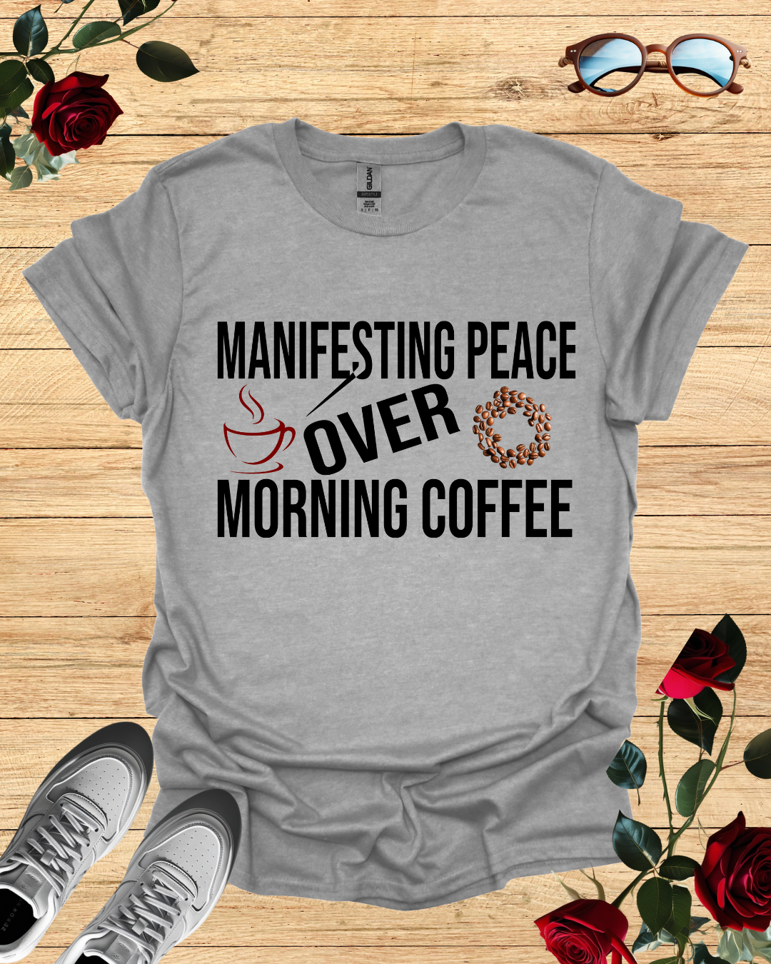Manifesting peace over morning coffee