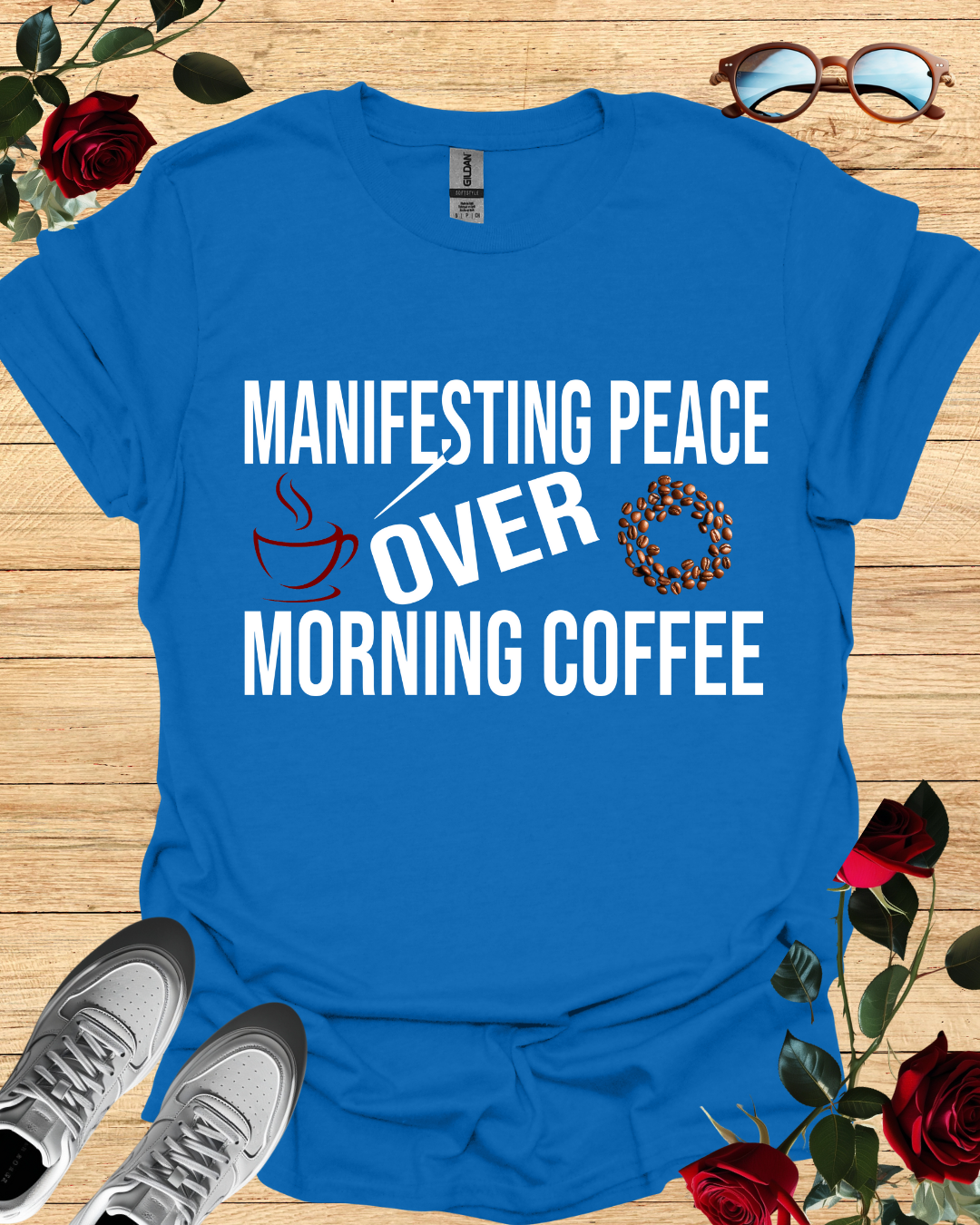 Manifesting peace over morning coffee