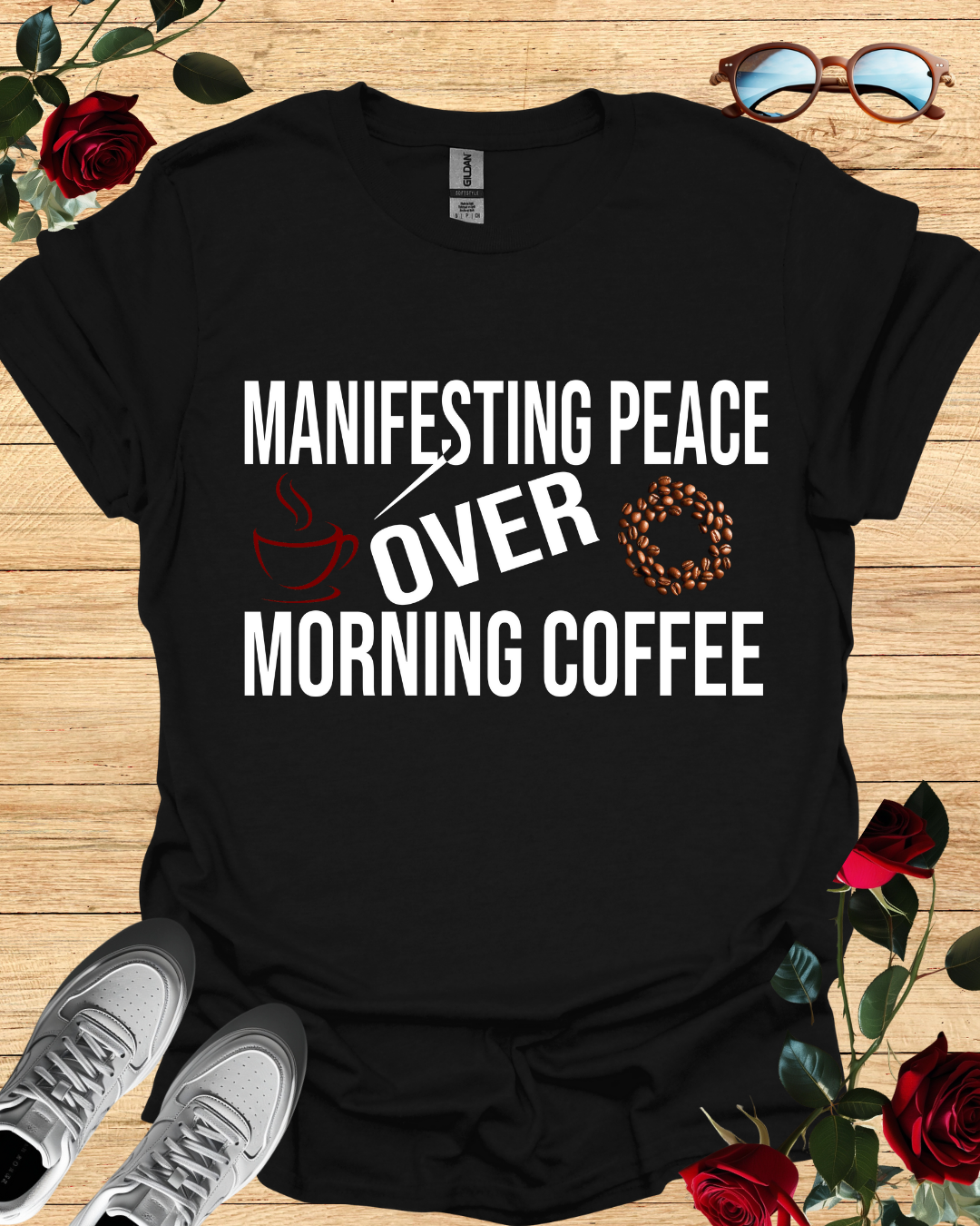 Manifesting peace over morning coffee