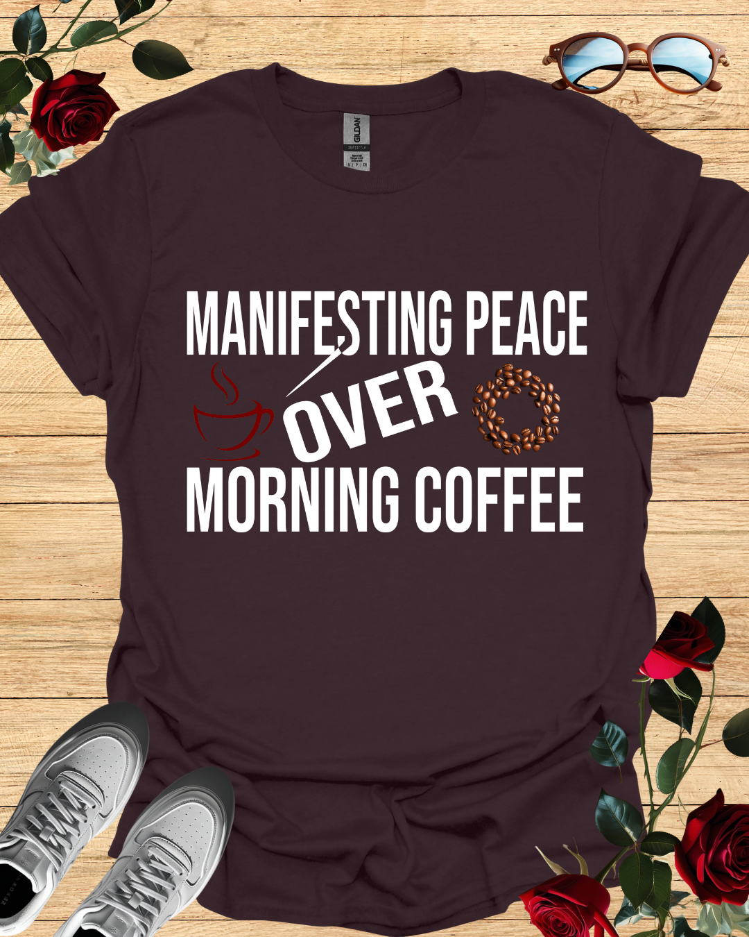 Manifesting peace over morning coffee