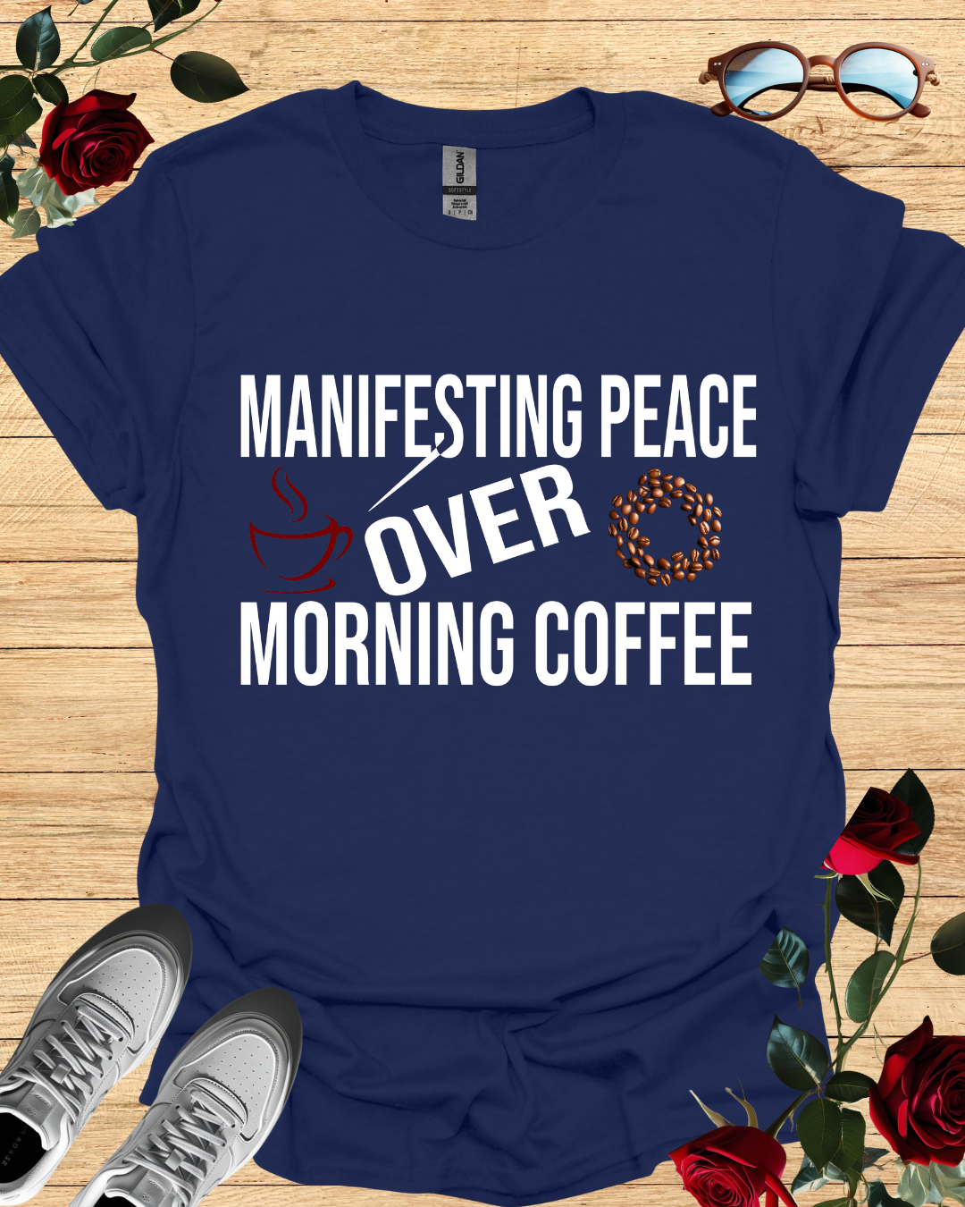 Manifesting peace over morning coffee