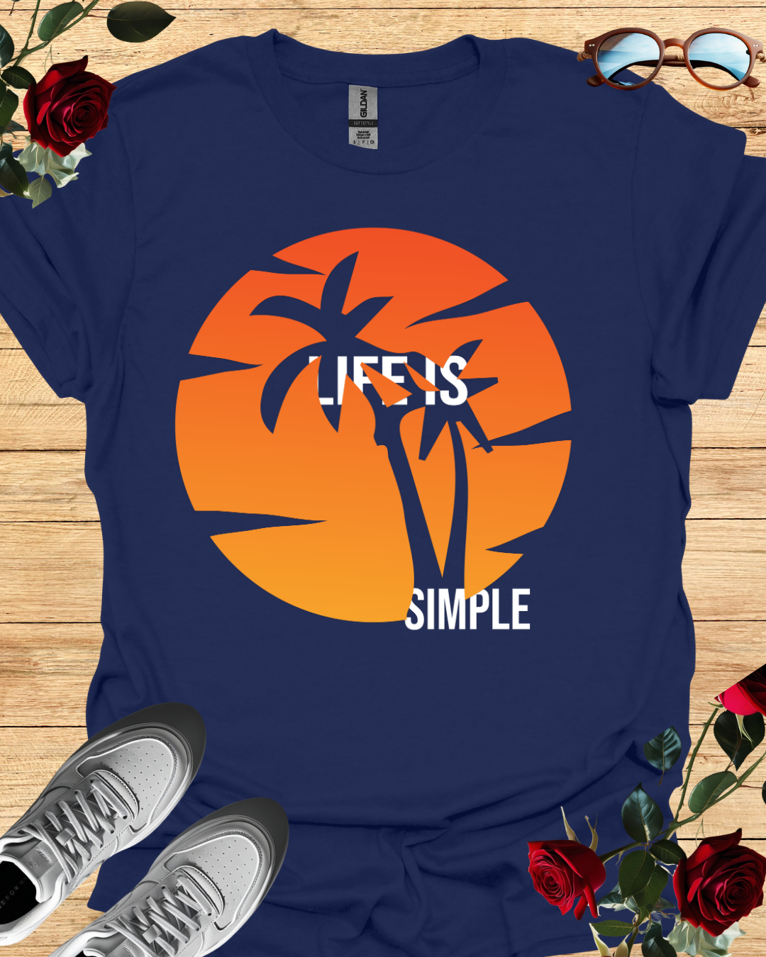 Life Is Simple – Minimalist Mindset Tee Printify