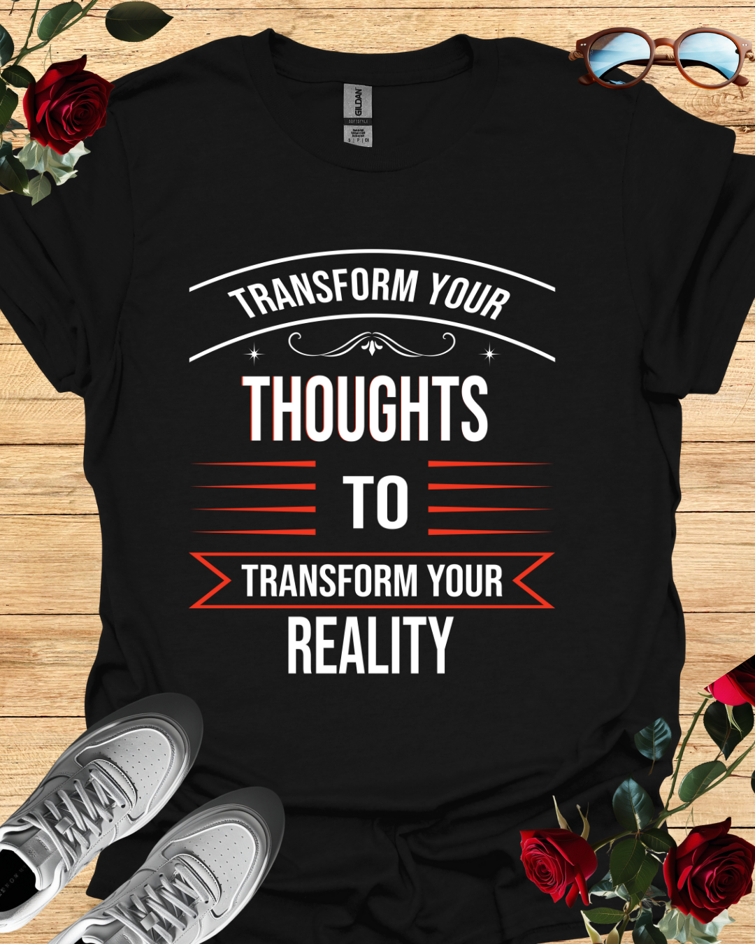 Transform Your Thoughts – Manifestation T-Shirt Printify