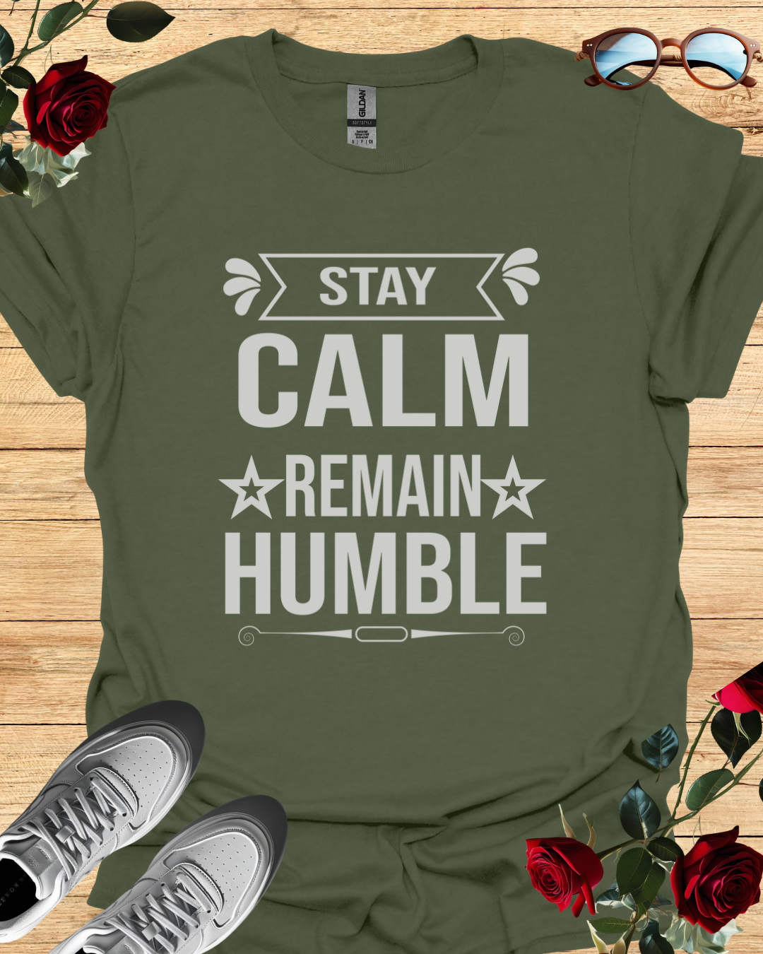 Stay calm remain humble