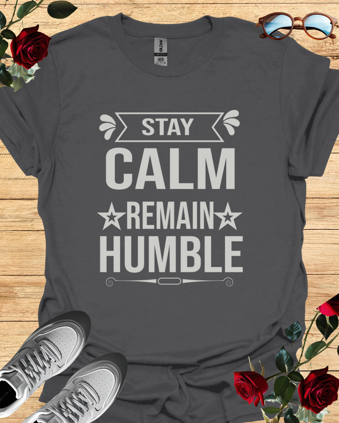 Stay calm remain humble