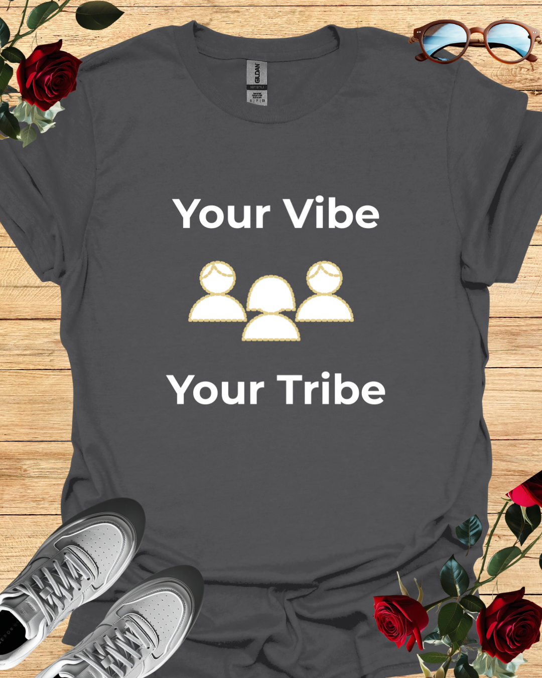 Your Vibe, Your Tribe – Soul-Attracting Energy Tee Printify