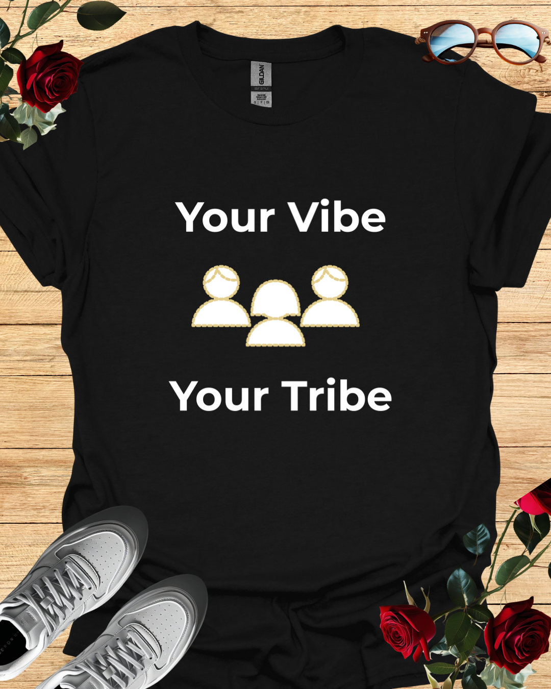 Your Vibe, Your Tribe – Soul-Attracting Energy Tee Printify