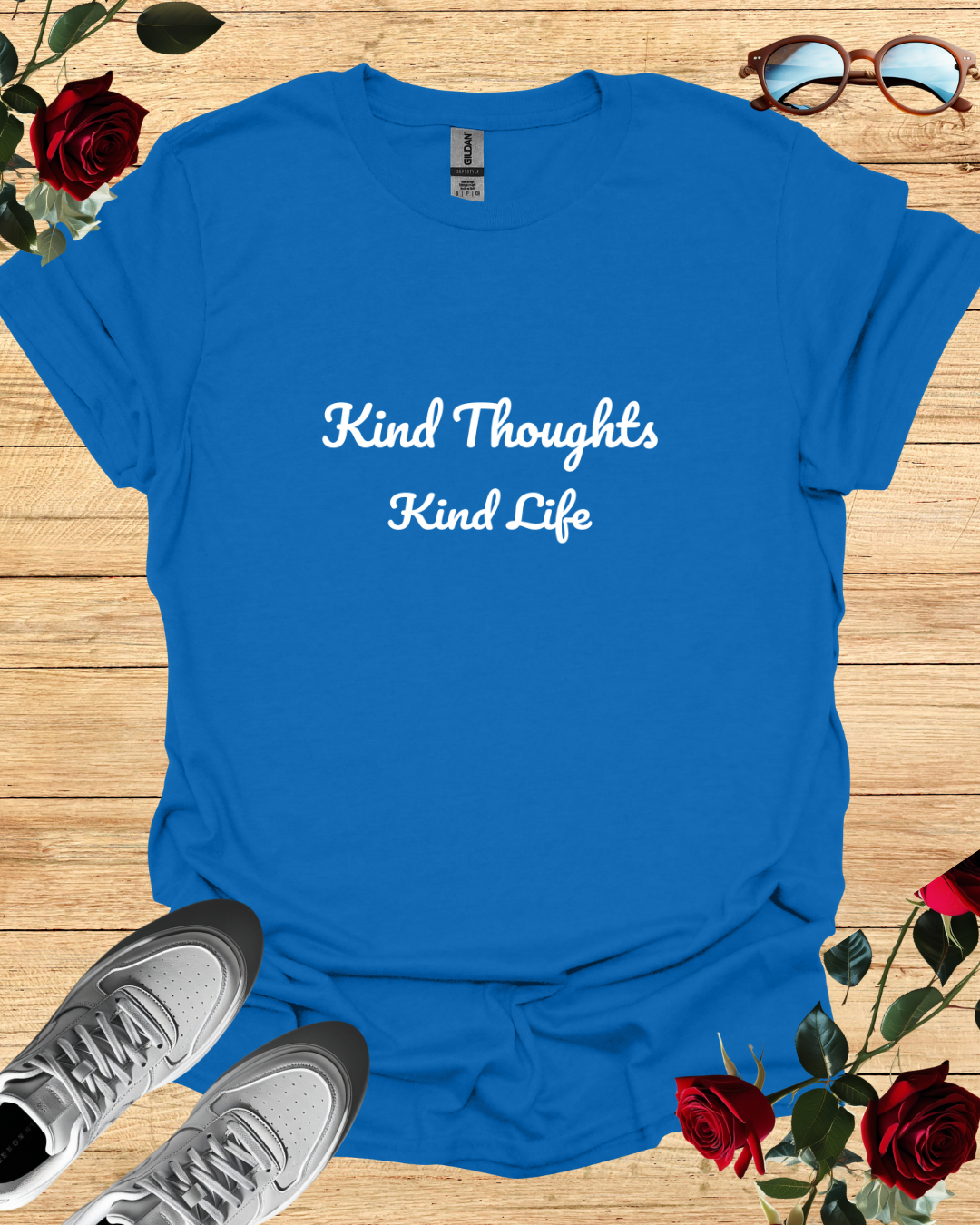 Kind Thoughts – Kind Life Organic Cotton T-Shirt Printify