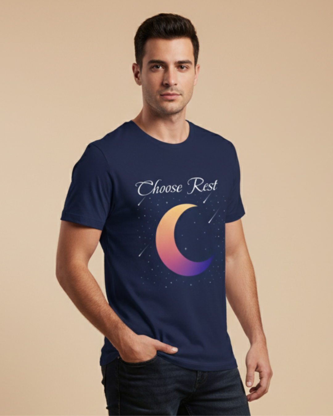 Choose Rest – Relaxed T-Shirt in Long & Short Sleeve Styles