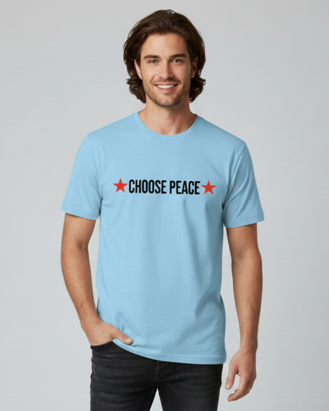 Choose Peace – Calm T-Shirt in Long & Short Sleeve Styles
