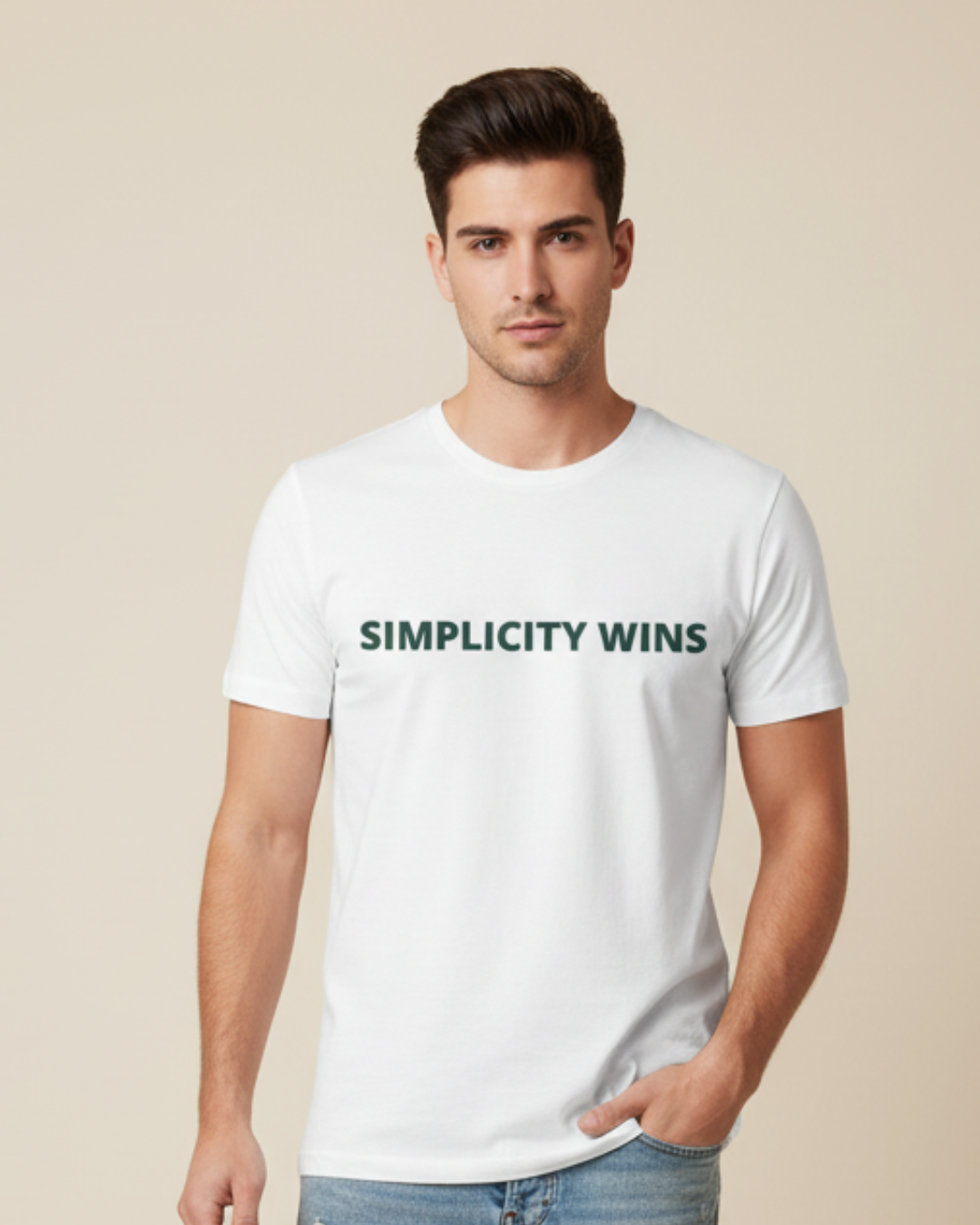 Simplicity Wins – Minimalist T-Shirt in Long & Short Sleeve Styles