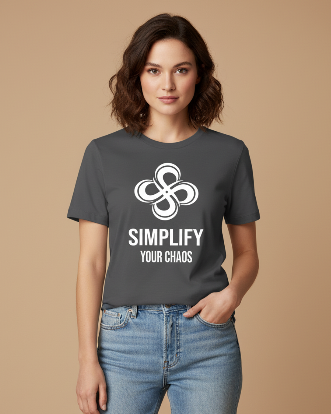 Simplify Your Chaos – Minimalist Shirt & T-Shirt for Clarity Seekers