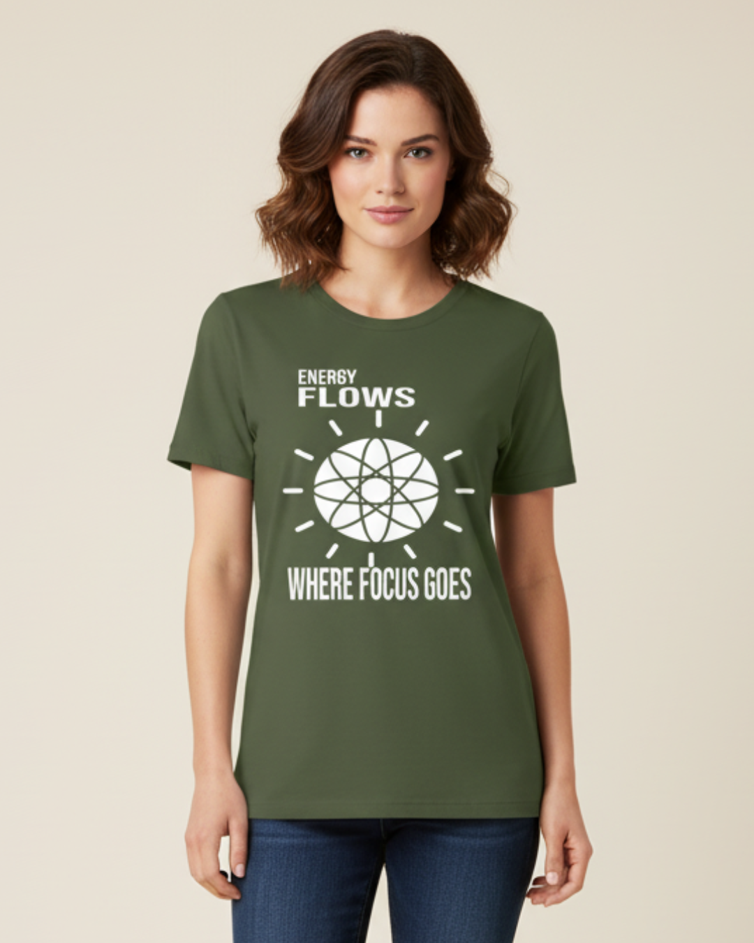 Energy Flows Where Focus Goes – Vision Alignment Tee