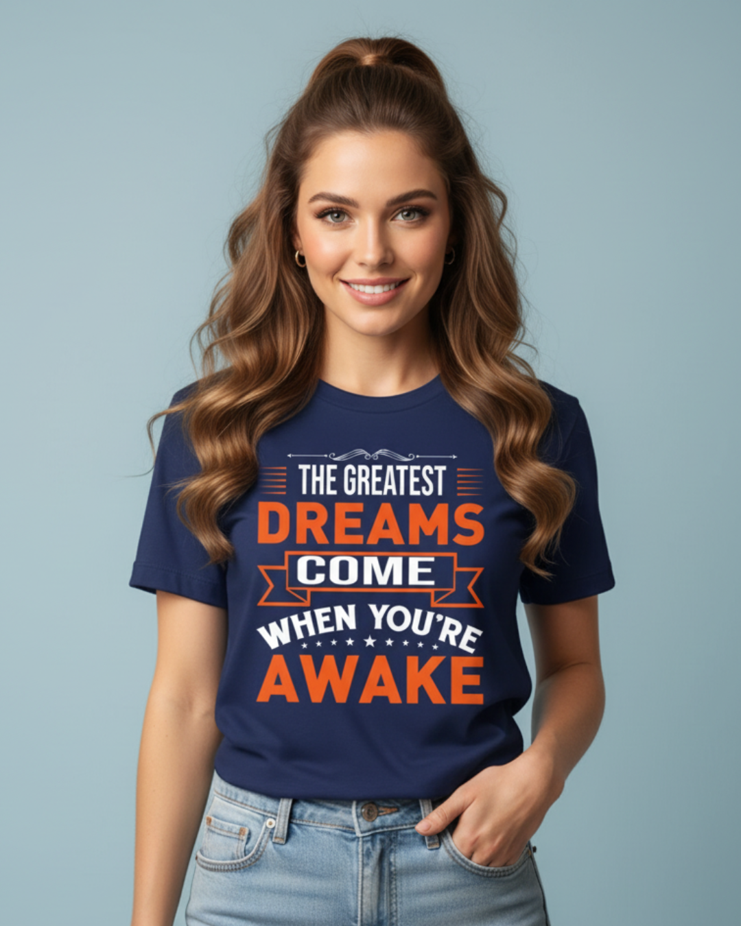The Greatest Dreams Come When You're Awake – Dreamer’s Tee
