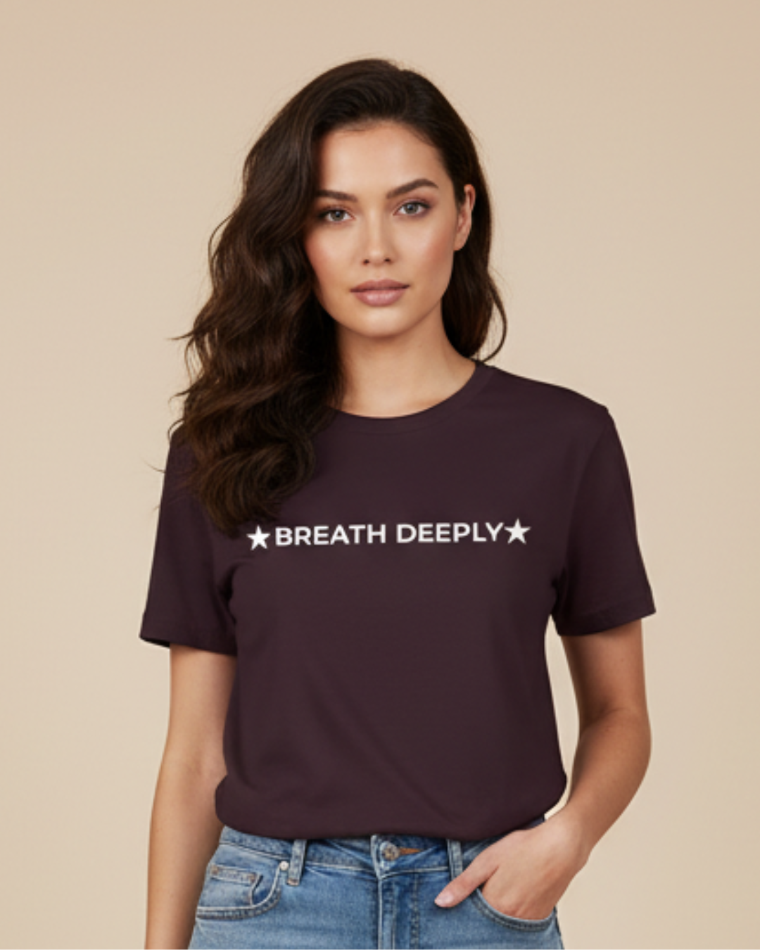 Breath Deeply – Relaxing T-Shirt in Long & Short Sleeve Styles