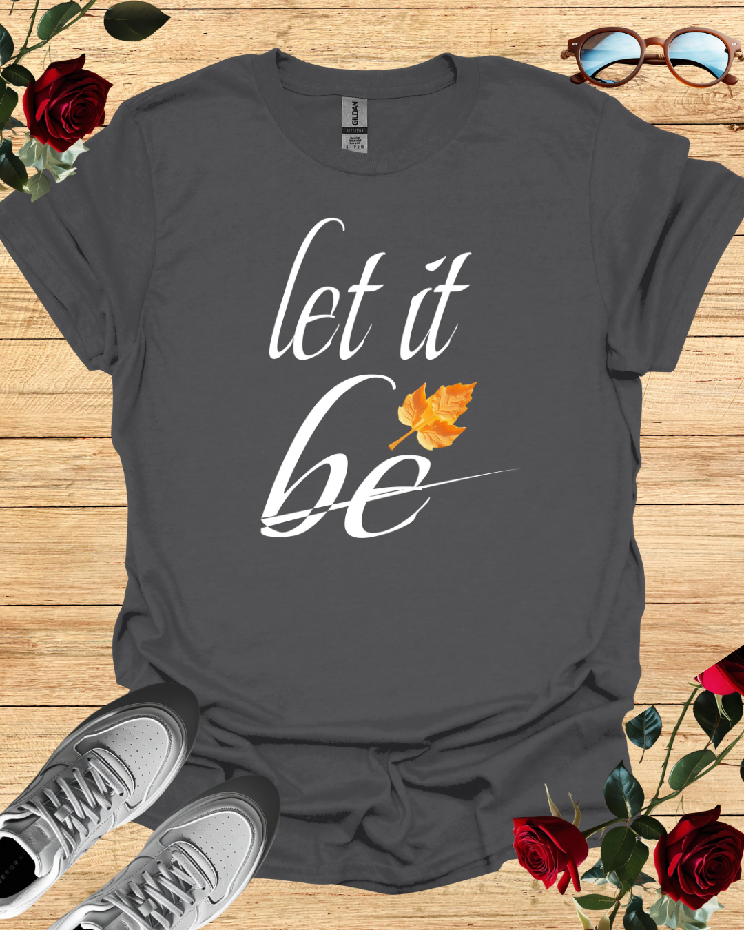 Let It Be Relaxed Fit T-Shirt – Long & Short Sleeve Options Printify