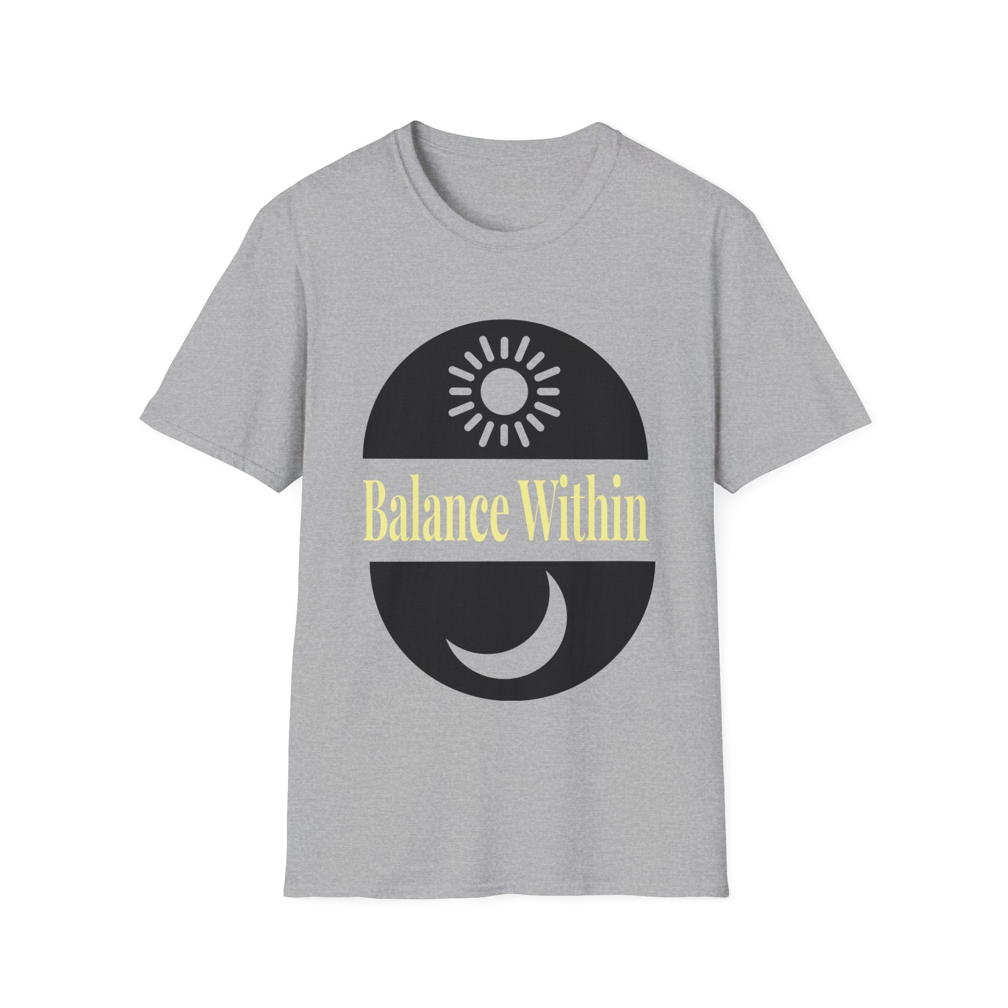 Balance Within – Mindful Living T-Shirt Printify