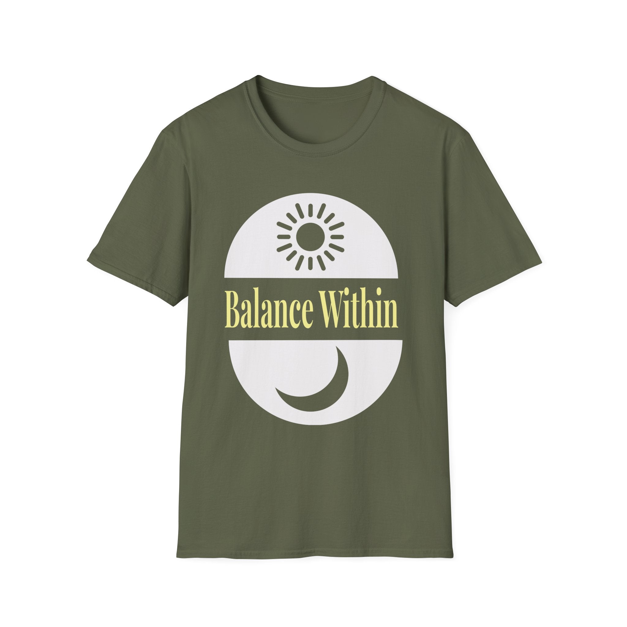 Balance Within – Mindful Living T-Shirt Printify