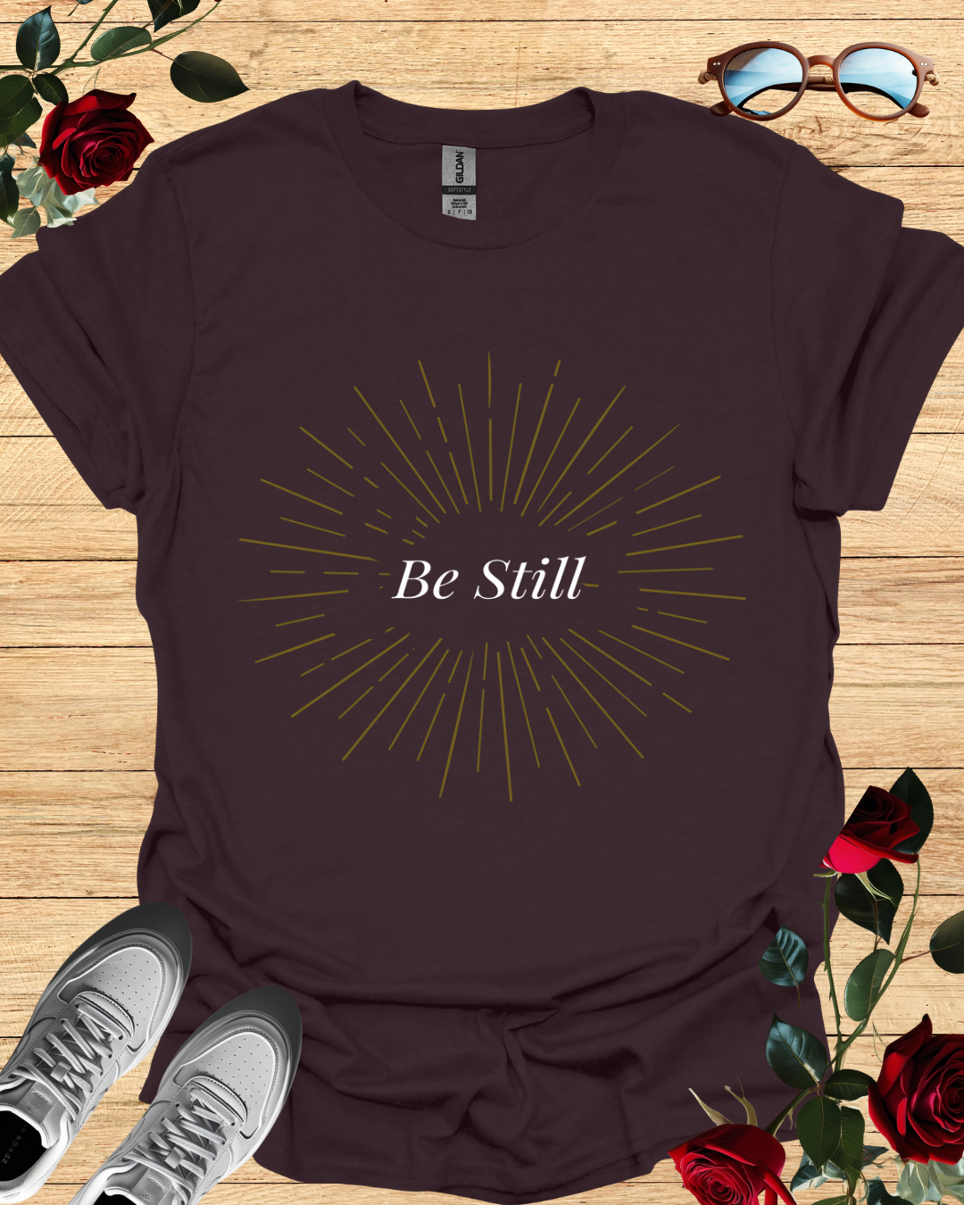 Be stillClear Mind, Full Heart – Motivational Minimalist Shirt & T-Shirt Printify