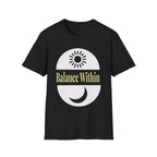 balance within minimalist t-shirt for inner peace – wellness-inspired daily wear