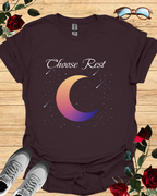 Choose Rest – Relaxed T-Shirt in Long & Short Sleeve Styles Printify