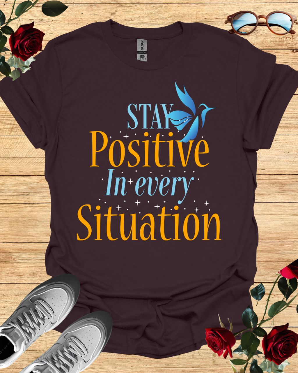 Breath Deeply – Relaxing T-Shirt in Long & Short Sleeve Styles Printify