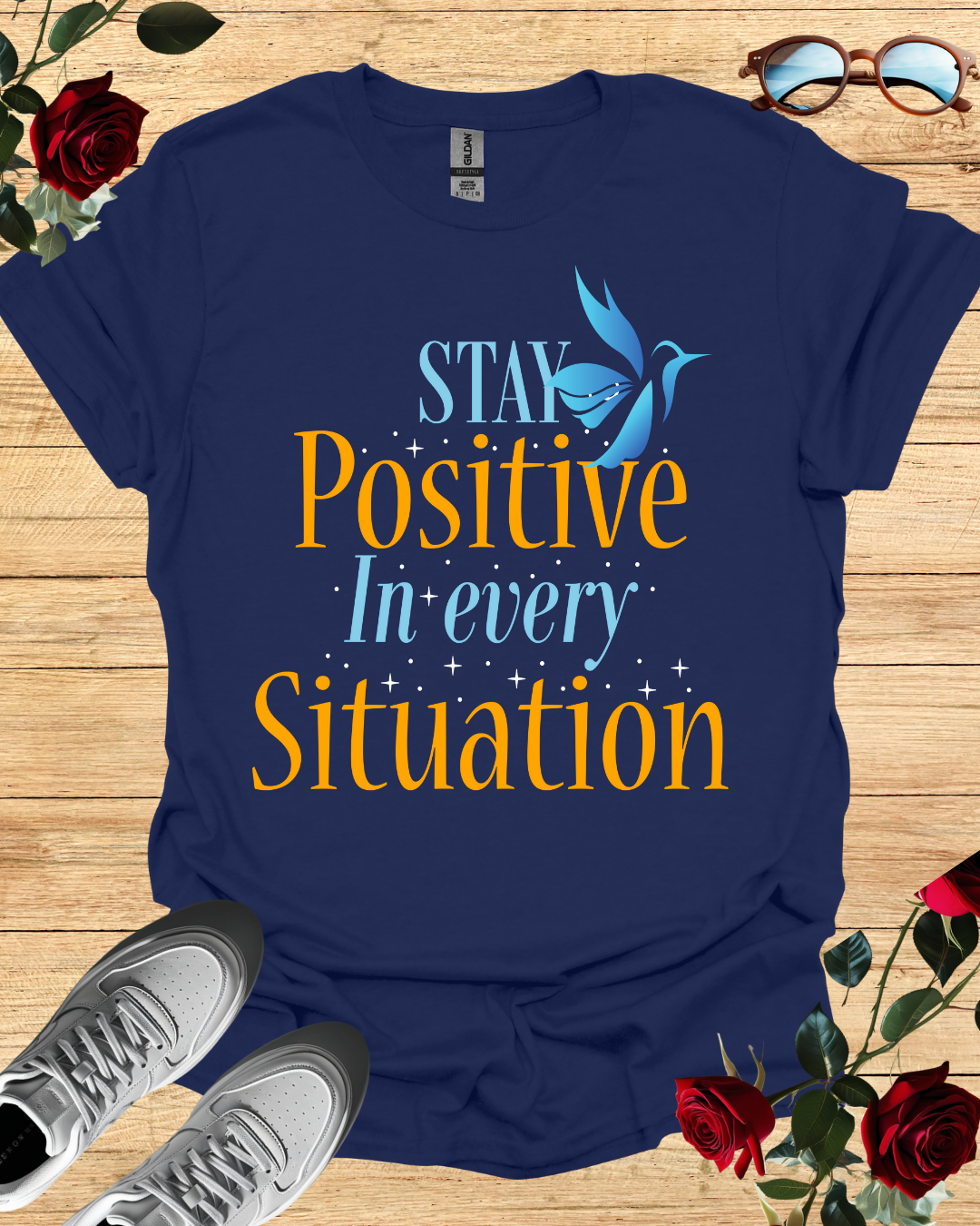 Breath Deeply – Relaxing T-Shirt in Long & Short Sleeve Styles Printify