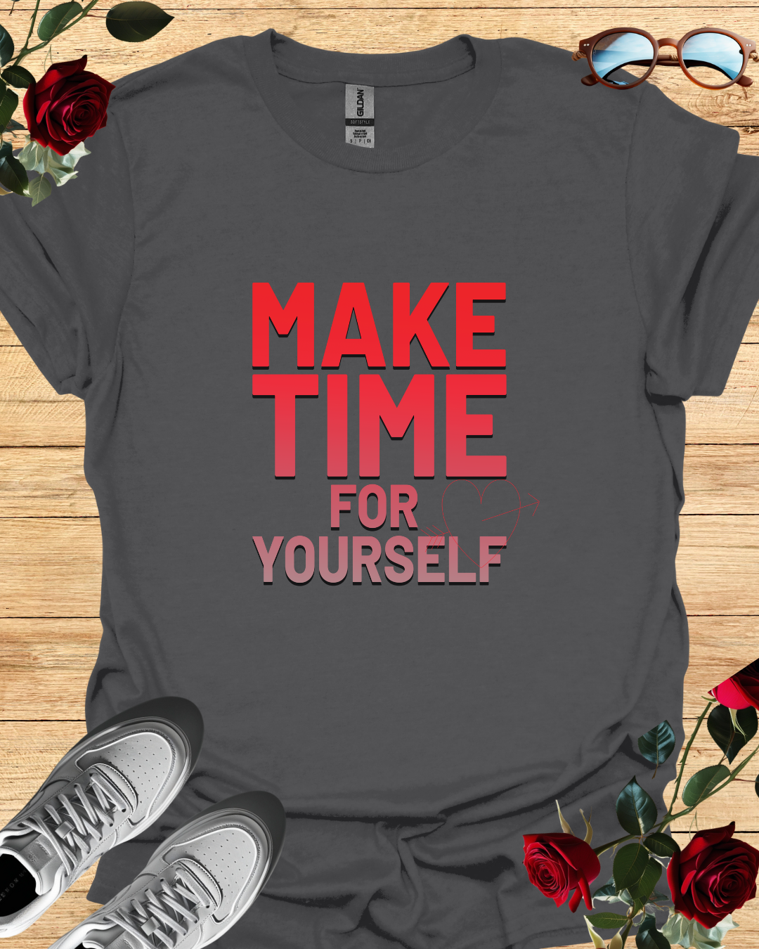Less Hustle More Harmony | Relaxed Fit Short & Long Sleeve T-Shirt Printify