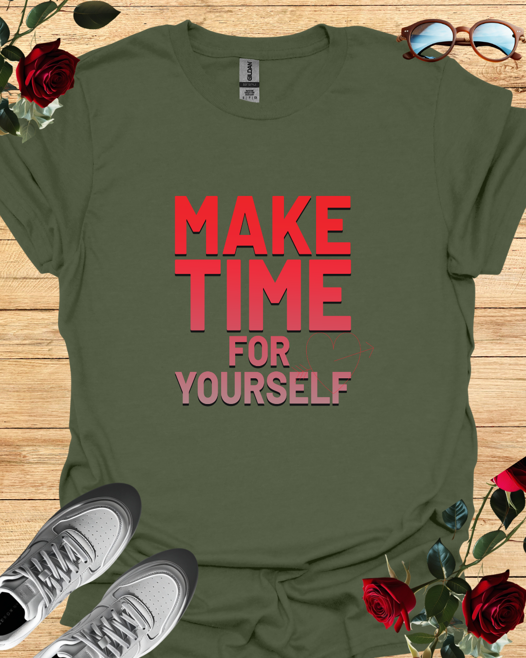 Less Hustle More Harmony | Relaxed Fit Short & Long Sleeve T-Shirt Printify