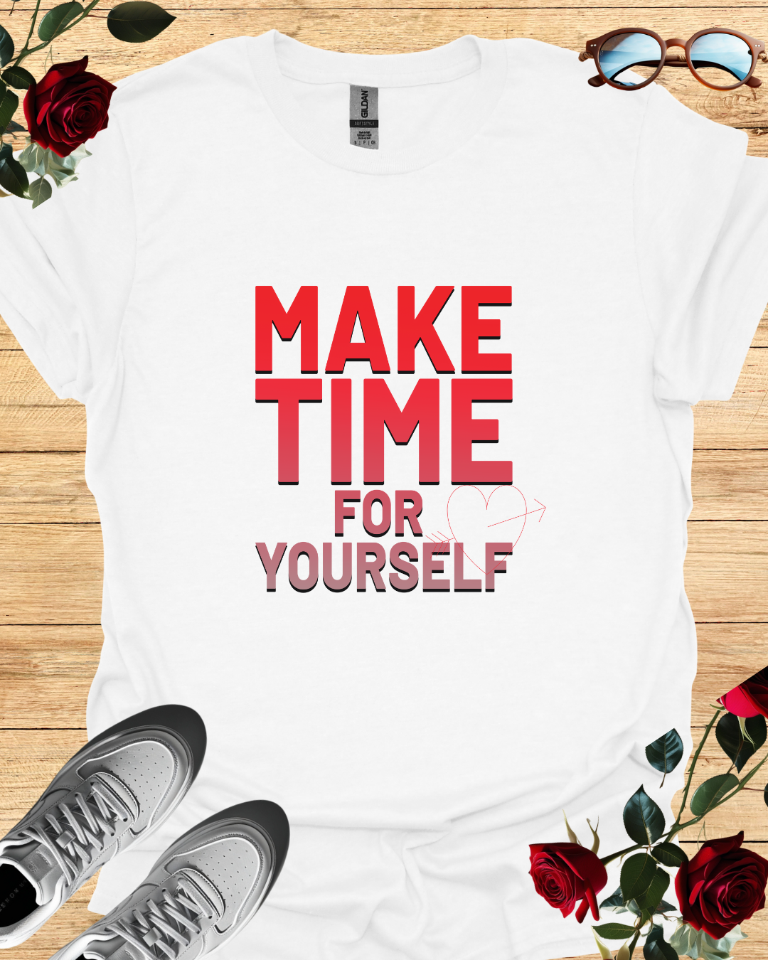 Less Hustle More Harmony | Relaxed Fit Short & Long Sleeve T-Shirt Printify