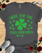 Peace & Growth – Intentional Living Tee Printify