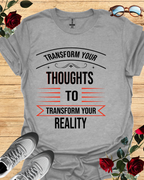 Transform Your Thoughts – Manifestation T-Shirt Printify