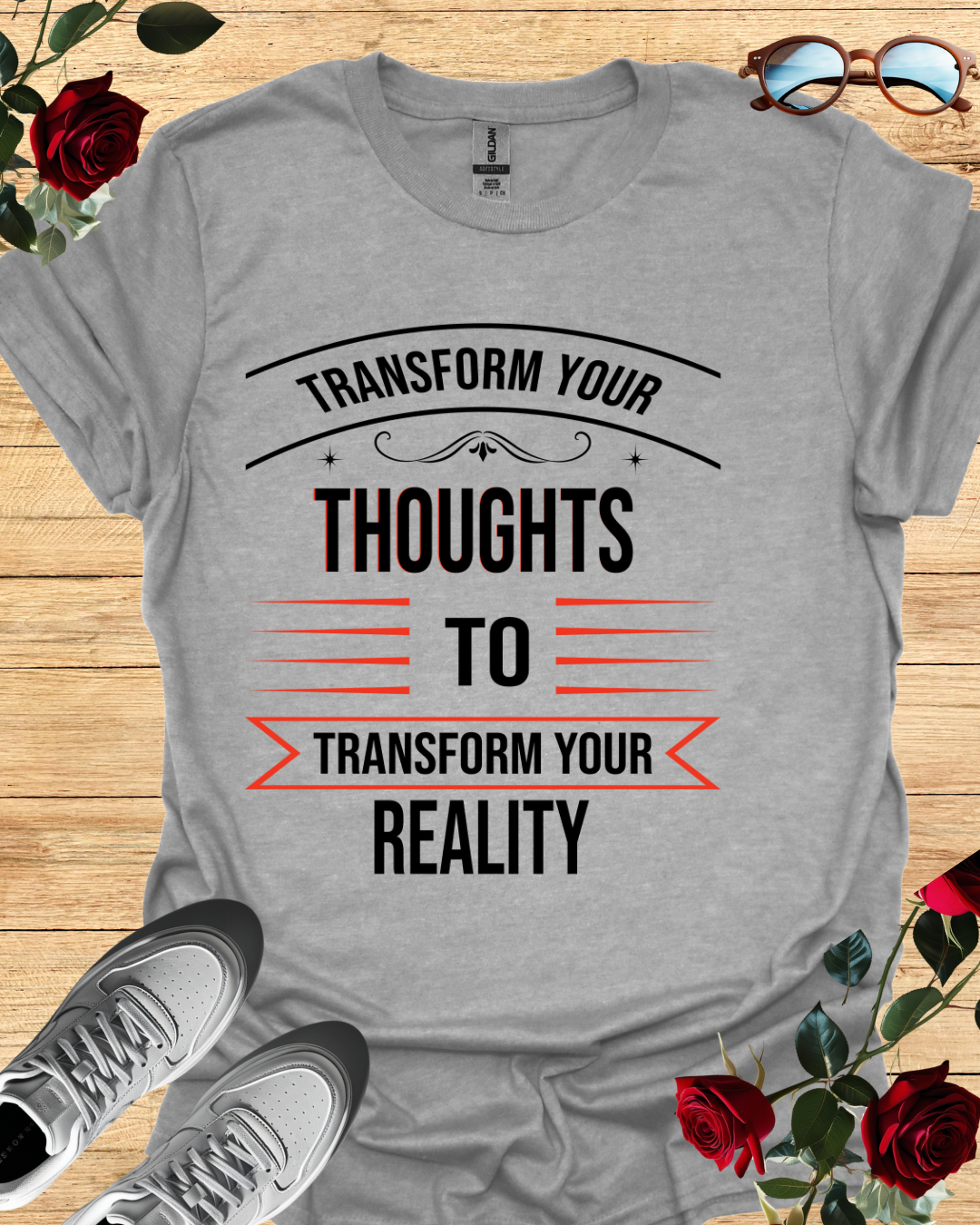 Transform Your Thoughts – Manifestation T-Shirt Printify
