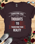 Transform Your Thoughts – Manifestation T-Shirt Printify