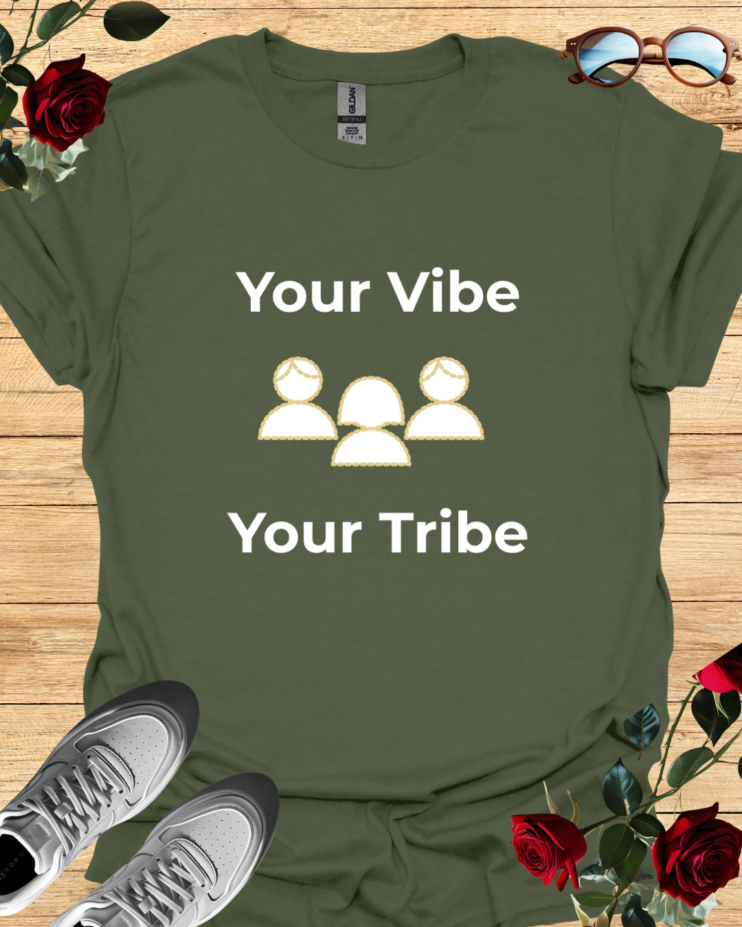 Your Vibe, Your Tribe – Soul-Attracting Energy Tee Printify