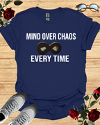 Mind Over Chaos – Motivational Organic Cotton T-Shirt Printify