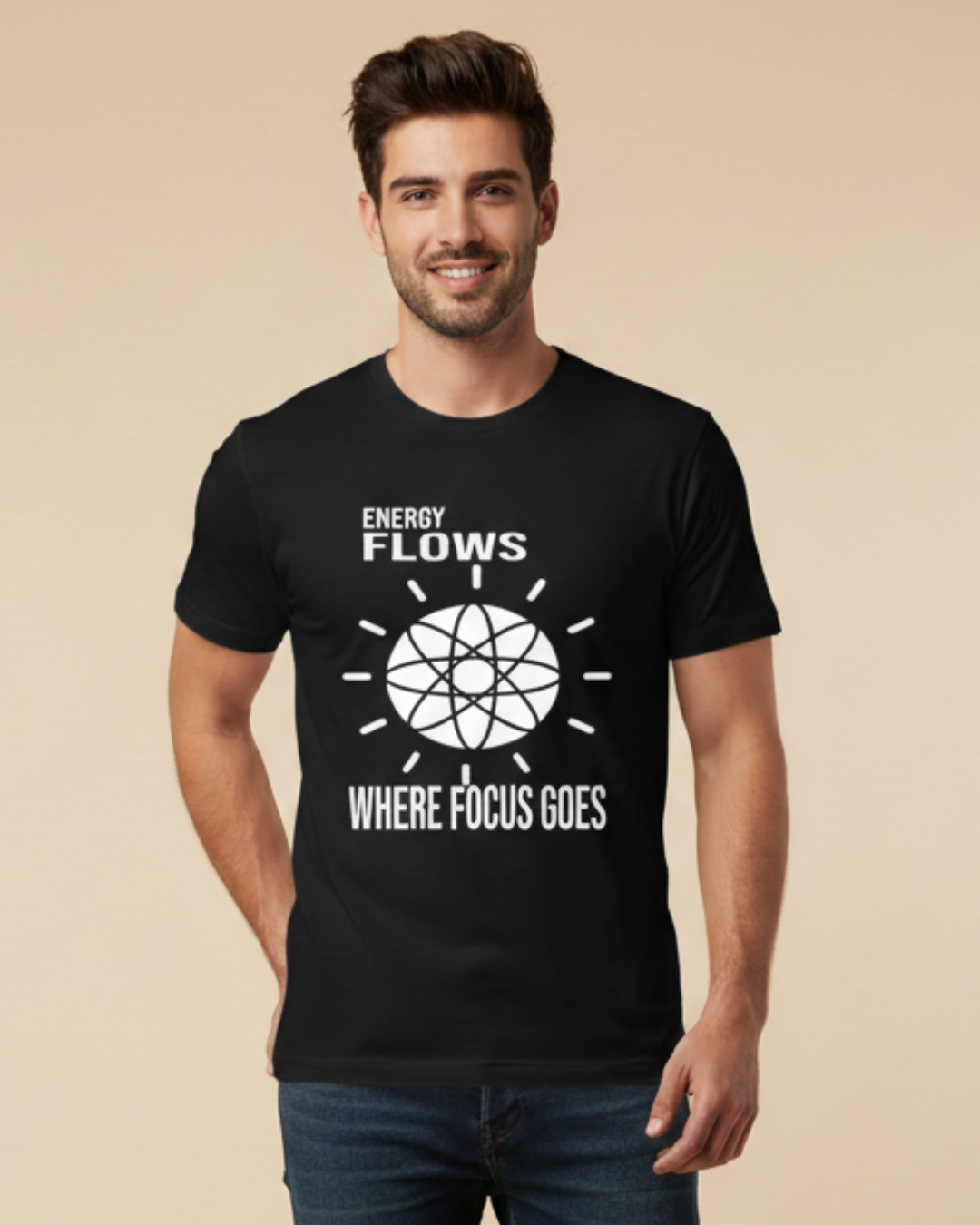 Energy Flows Where Focus Goes – Vision Alignment Tee