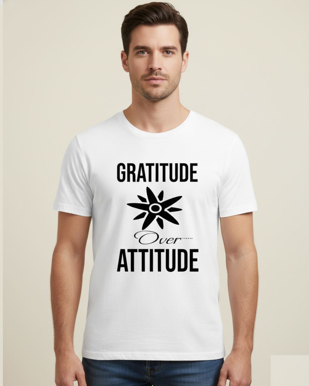 Gratitude Over Attitude – Motivational Shirt & T-Shirt for Daily Inspiration