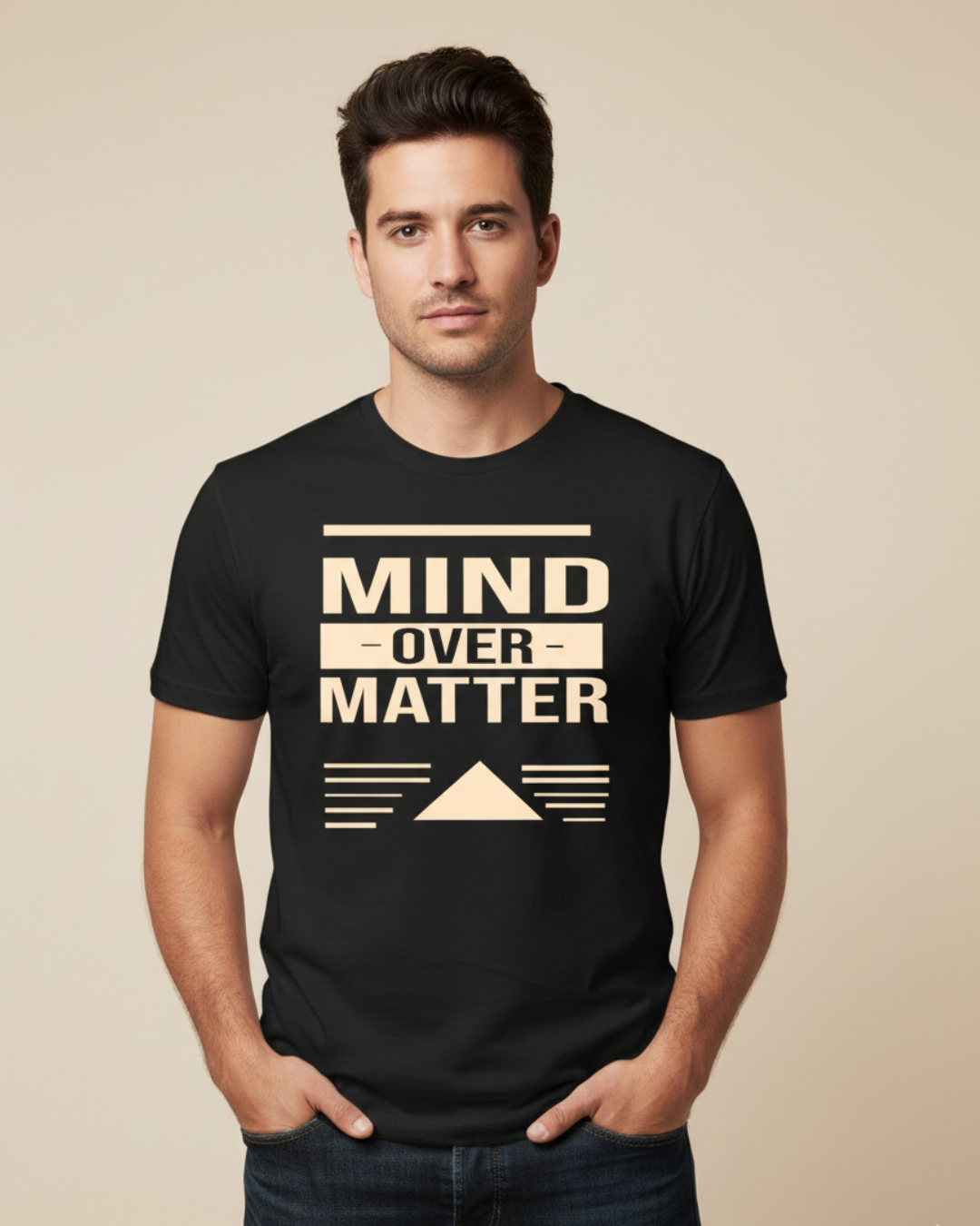 Mind Over Matter Motivational T-Shirt – Long & Short Sleeve