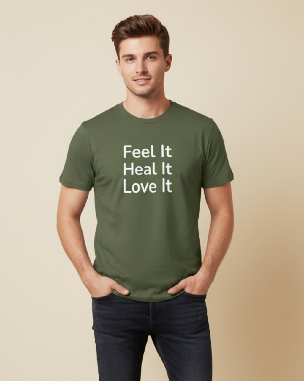 Feel It Heal It Love It Empowerment T-Shirt Collection