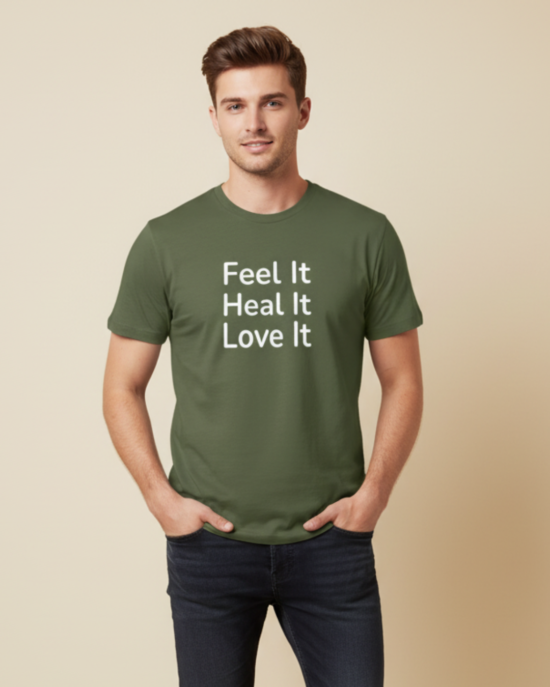 Feel It Heal It Love It Empowerment T-Shirt Collection